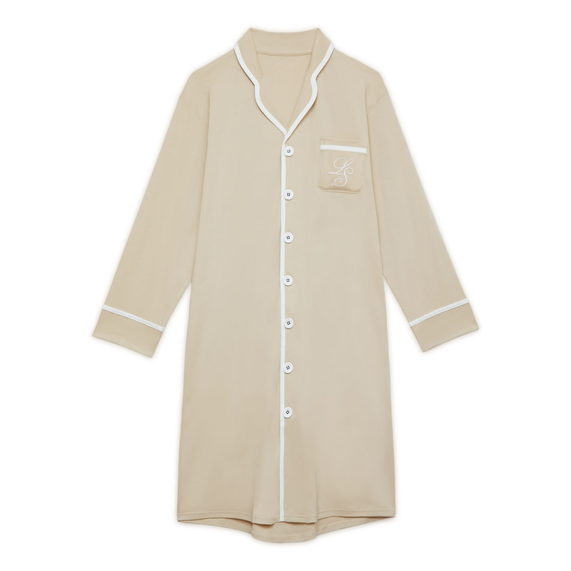 SERIES 330 - Dress / Beige × White（ベージュ×ホワイト）